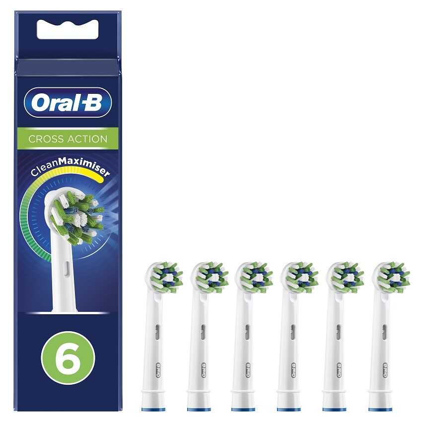 Oral-B Cross Action náhradní hlavice 6 ks