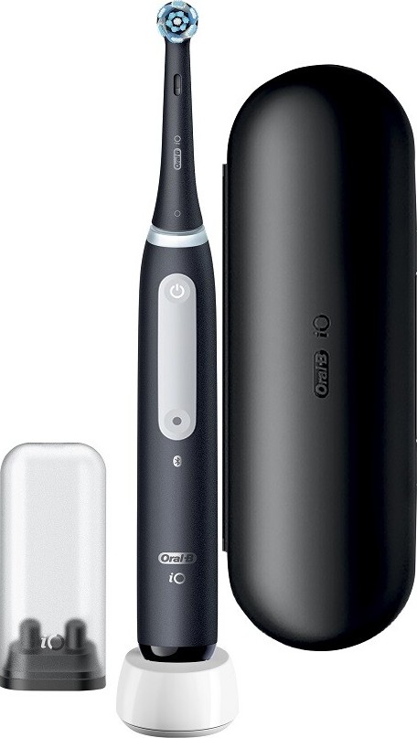 Oral-B iO 4 Matt Black magnetický zubní kartáček