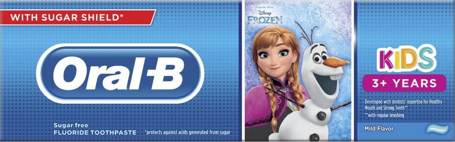 Oral-B zubní pasta dětská Frozen/Cars 75ml