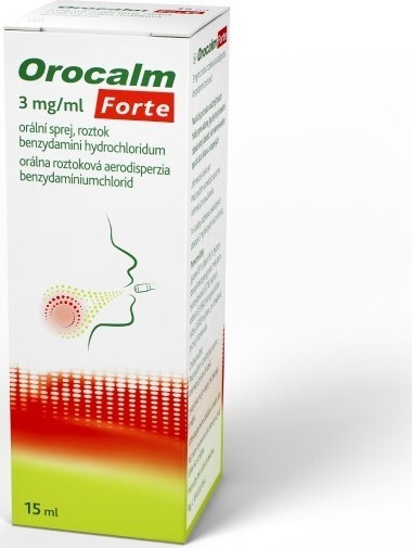 OROCALM FORTE 3MG/ML ORM SPR SOL 1X15ML