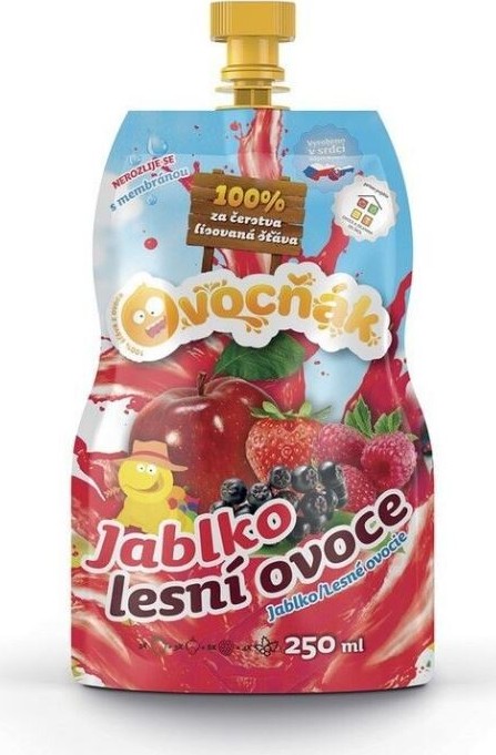 Ovocňák mošt Jablko-Lesní ovoce 250ml