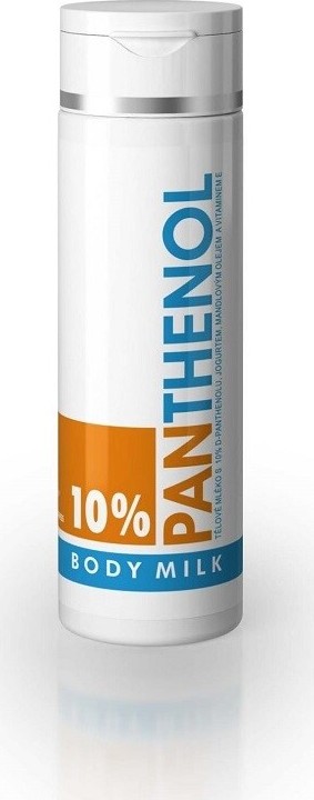 Panthenol tělové mléko 10% 200ml