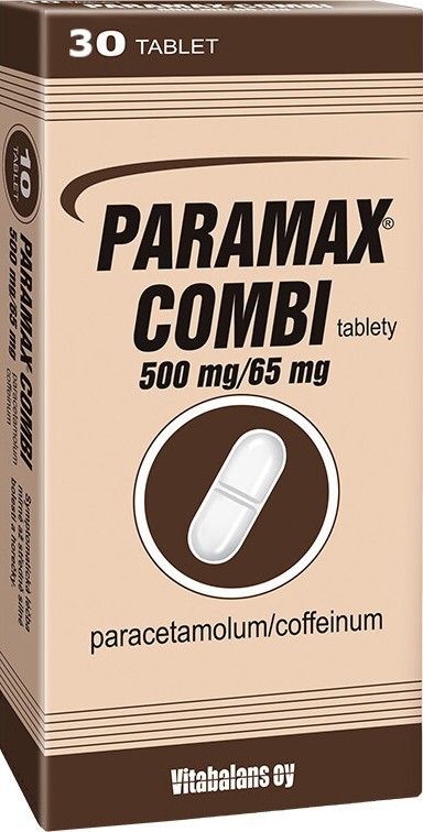 PARAMAX COMBI 500MG/65MG neobalené tablety 30