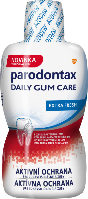 Parodontax Daily Gum Care Extra Fresh 500ml - balení 2 ks