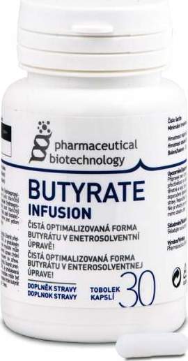 Pharmaceutical Biotechnol Butyrate Infusion 30 kapslí