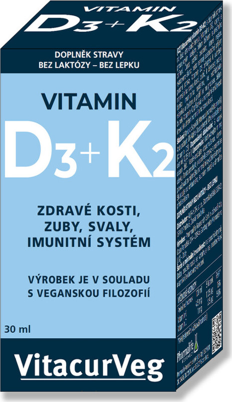 Pharmalife Vitamin D3+K2 kapky 30ml