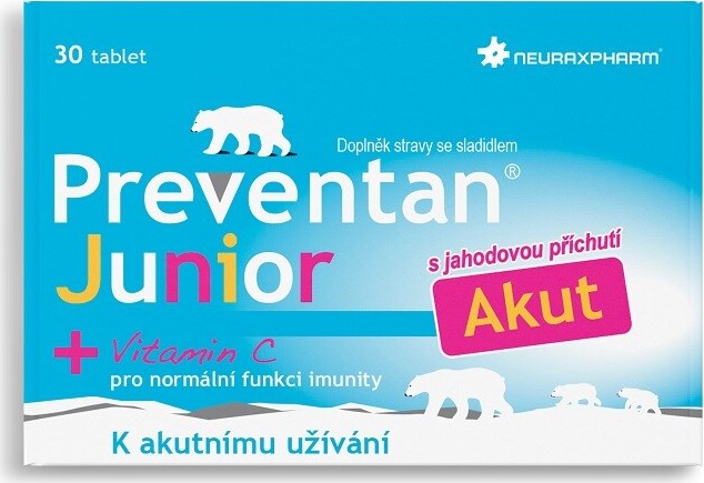 Preventan Junior Akut 30 tablet