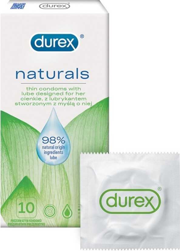 Prezervativ DUREX Naturals 10ks