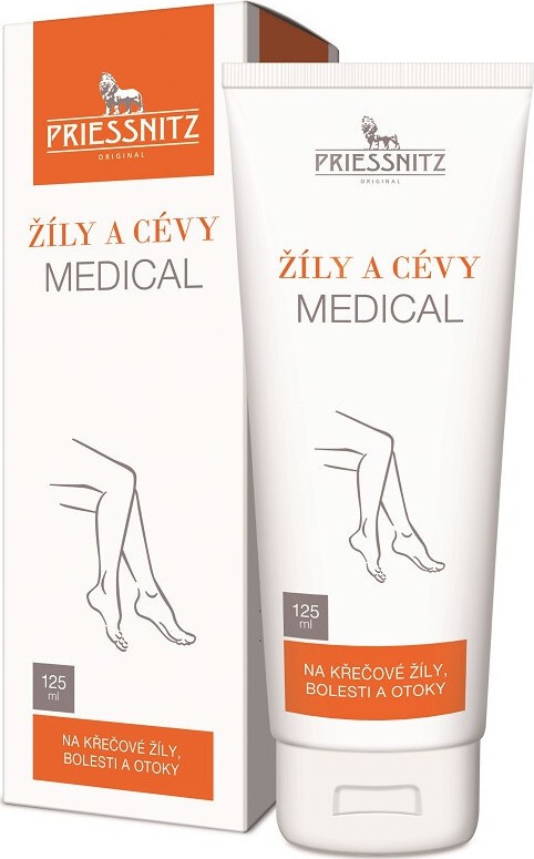 Priessnitz Antivarixy mazání na žíly a cévy 125 ml