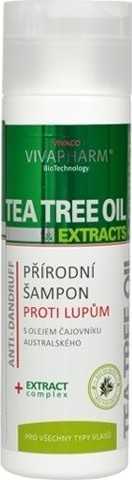 Přírodní šampon proti lupům s Tea Tree Oil 200ml