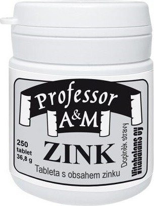 Professor A+M zinc tbl.250 Vitabalans