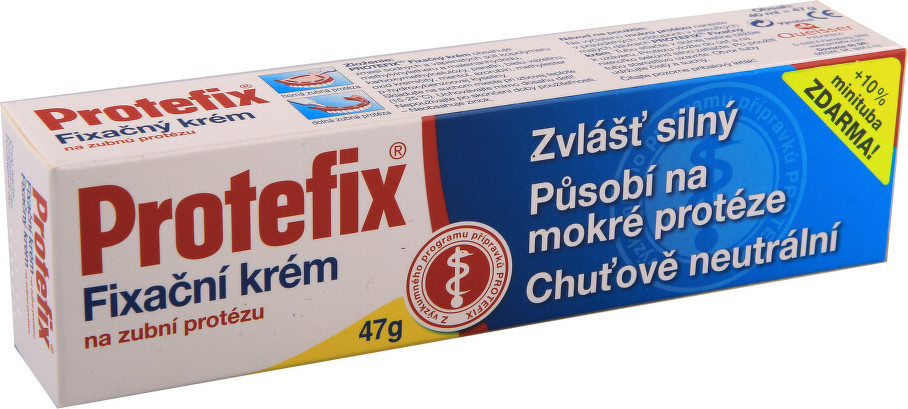 Protefix Fixační krém 47g + 4ml