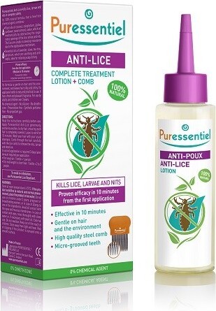 Puressentiel Roztok ANTI-POUX proti vším + hřebínek 100 ml