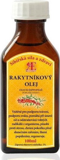 Rakytníkový olej 100 ml