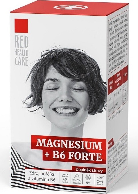 RED HEALTH CARE Magnesium + B6 FORTE 60 tablet