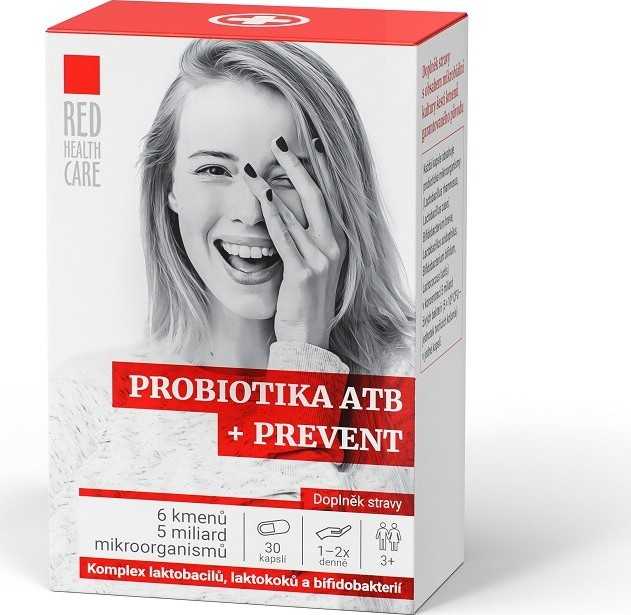 RED HEALTH CARE Probiotika ATB + Prevent cps.30