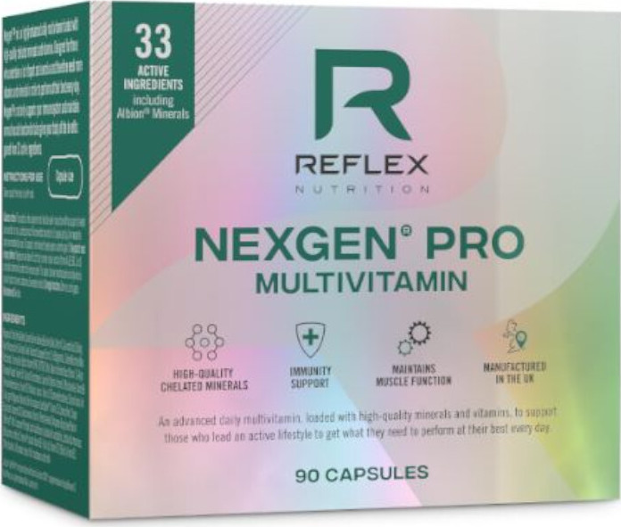 Reflex Nutrition Nexgen PRO multivitamín cps.90