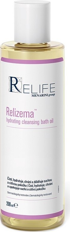 Relizema hydrating cleansing bath oil 200ml