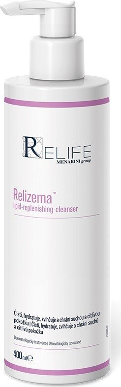 Relizema lipid replenishing cleanser 400ml