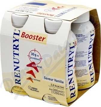 RENUTRYL BOOSTER VANILKOVÁ PŘÍCHUŤ perorální roztok 4X300ML