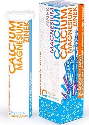 Rosen Calcium Magnesium Zinek tbl.eff.20