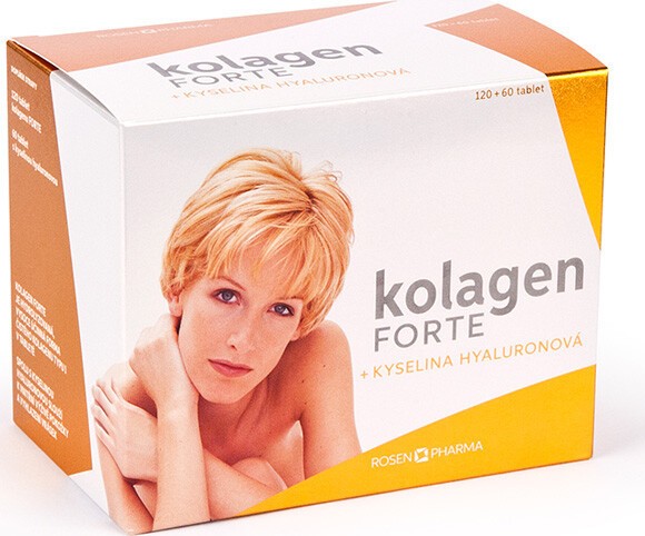 Rosen Kolagen FORTE+ Kyselina hyaluronová 180ks