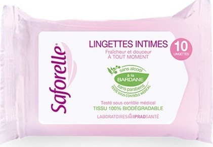 SAFORELLE ubrousky pro intimní hygienu 10ks