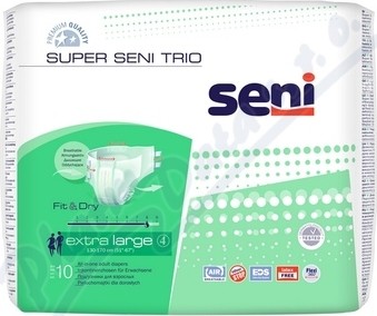 SENI SUPER TRIO LARGE KALHOTKY ABSORPČNÍ PRODYŠNÉ VYSOKÁ SAVOST