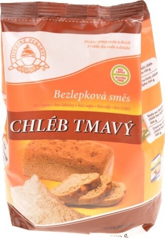 Směs na tmavý chléb bez lepku 500g