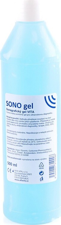 VITA sonografický gel 500ml