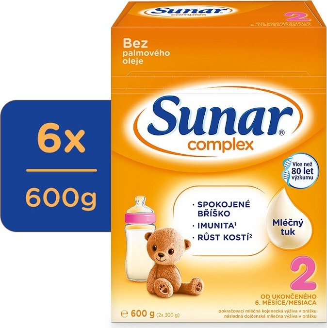 Sunar Complex 2 6 x 600 g