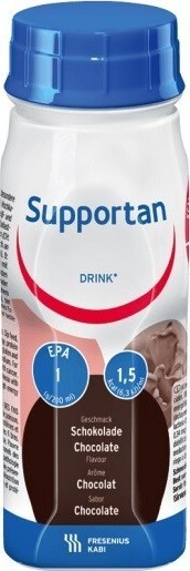 SUPPORTAN DRINK PŘÍCHUŤ ČOKOLÁDOVÁ perorální roztok 4X200ML