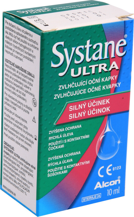 Systane Ultra Zvlhčující oční kapky 10ml