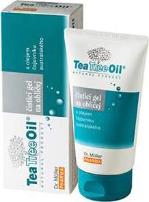 Tea Tree Oil čisticí gel na oblič.150ml Dr.Müller