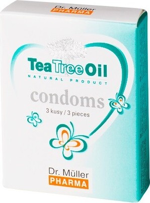 Tea Tree Oil kondomy 3ks Dr.Müller