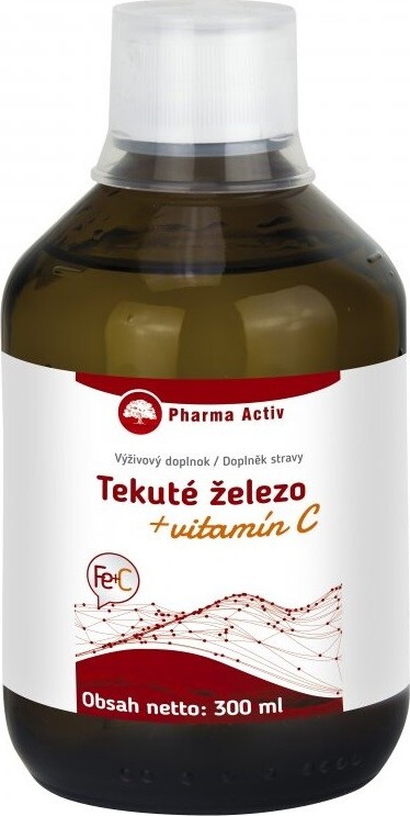 Tekuté železo + vitamín C 300 ml