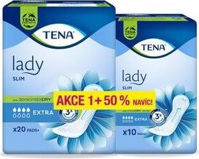 TENA Lady Slim Extra + 50 % navíc