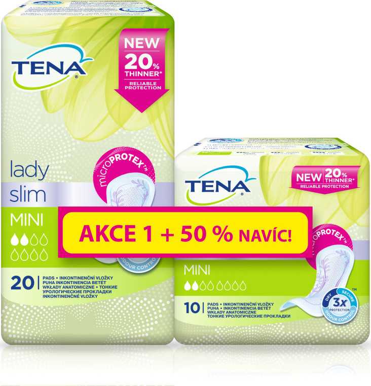 TENA Lady Slim Mini +50% navíc 760293