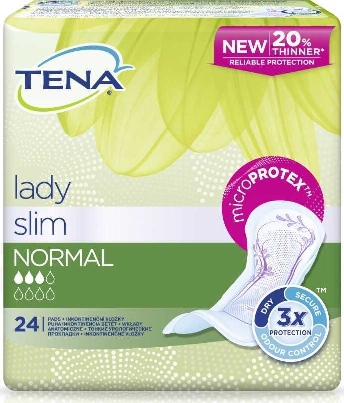 TENA Lady Slim Normal - Inkontinenční vložky (24ks)