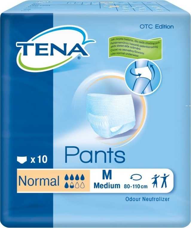 TENA Pants Normal Medium - Inkontinenční kalhotky (10ks)