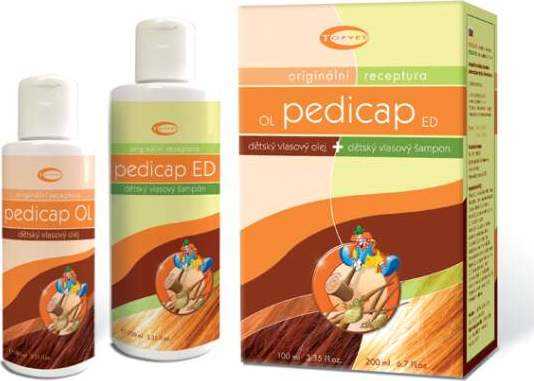 TOPVET Pedicap SET olej OL 100ml+šampon ED 200ml