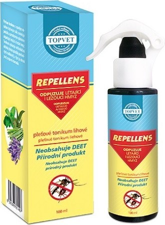 TOPVET Repellens pleť.lihové tonikum 100ml