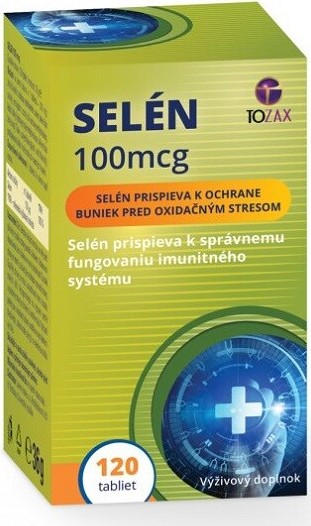 TOZAX Selen 100mcg tbl.120