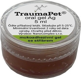 TraumaPet zubní gel s Ag 5ml