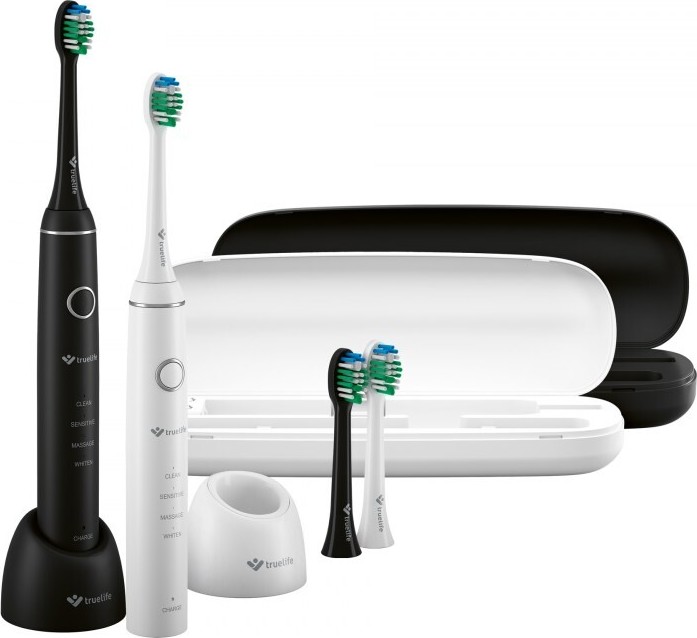 TrueLife SonicBrush Compact Duo sada bílá/černá