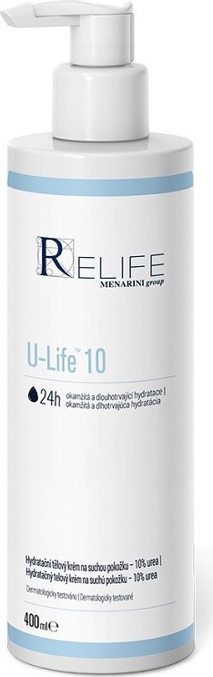 U-Life 10 krém na tělo 10% urea 400ml