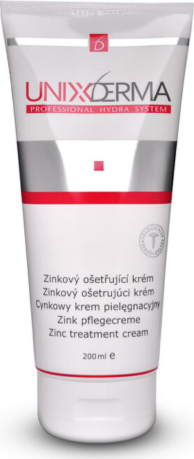 UNIXDERMA Zinkový ošetřující krém 200ml