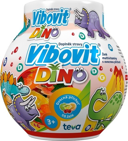 Vibovit Dino jelly 50ks new