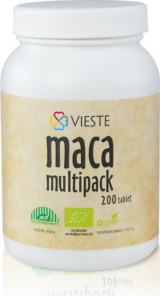 Vieste Maca multipack BIO tbl.200