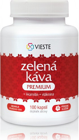 Vieste Zelená káva Premium cps.100